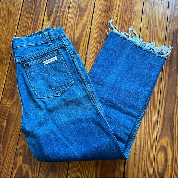 Vintage Calvin Klein Straight/Wide Leg Jeans 25-26 - Picture 1 of 11